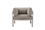 Pangea Home X-Cloud 4 Gry Conversation Set, Grey