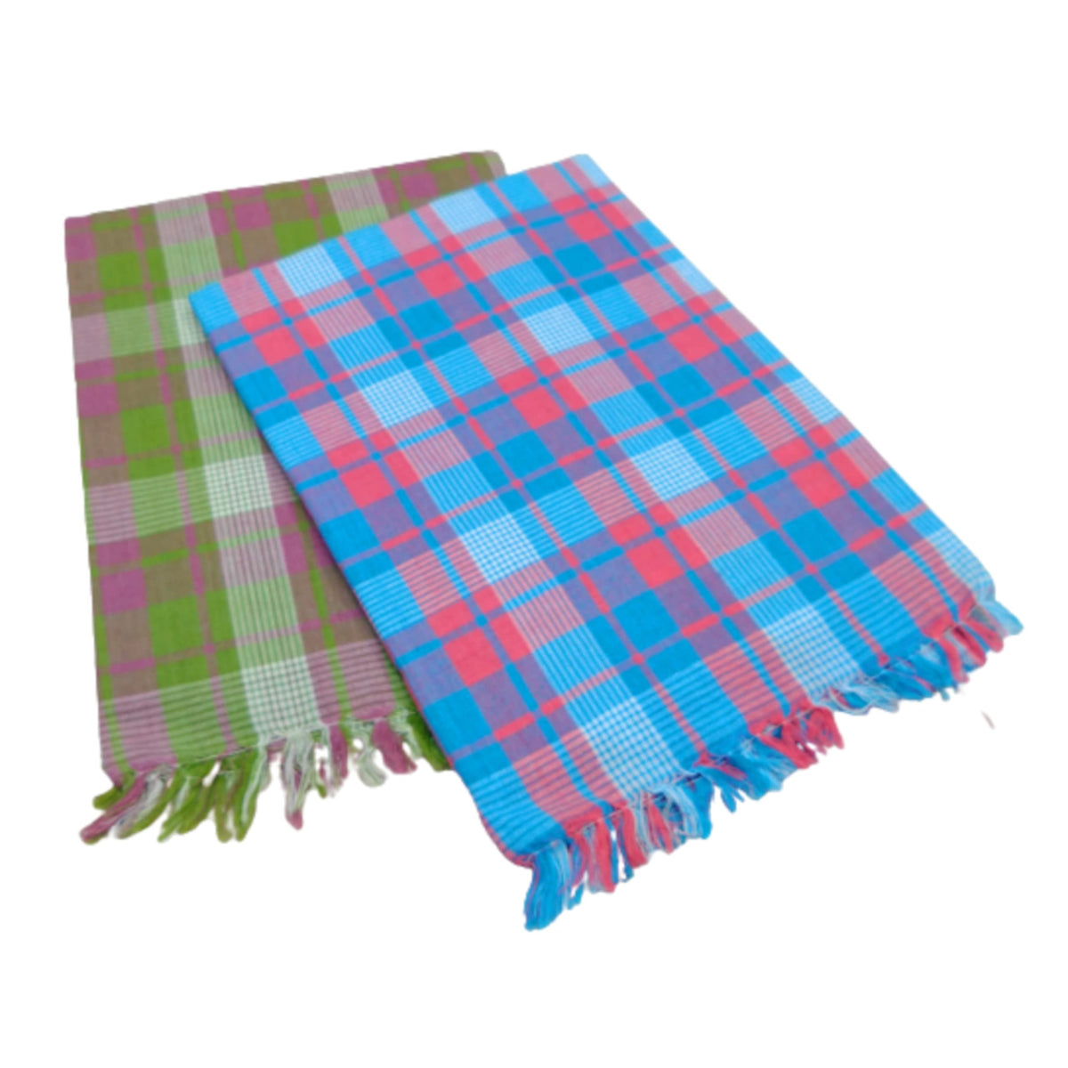 TRUEVELLI 100% Cotton Bath Towel 400 GSM Size: 36x 72 Inch Pack of 2 Piece (MultiColour)