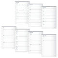 Tul Discbound Organizational Inserts, Junior Size, White, Pack Of 100 Inserts