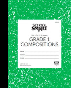 School Smart - 85298 Skip-A-Line Composition Book - Grade 1 - 9 3/4 X 7 3/4 - Green - 50 Sheets - 100 Pages