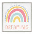 Stupell Industries Pastel Dream Big Rainbow Framed Giclee Art by LSR Design Studio