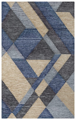 Rizzy Rugs Vista Ivory 5'X7'6" Tufted Recycled Polyester Rug