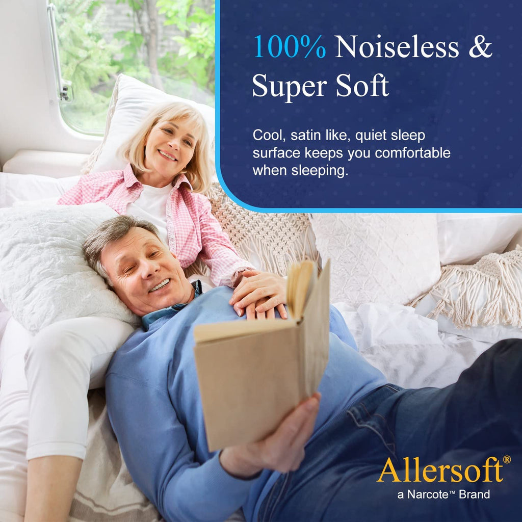 Rv 6 Sided Zippered Mattress Protector With Secure Locking Zipper For 53X80 Full Long. Creates A Natural Seal Around Your Mattre
