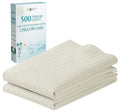 CALIFORNIA DESIGN DEN Soft & Silky 500 Thread Count 100% Cotton is Cool & Smooth, 2 Pillow Cases Standard Size Cotton Fits Stand