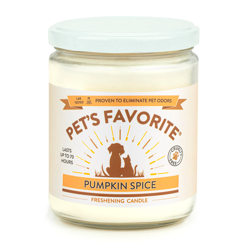 Pet's Favorite - Tested & Proven - Odor Eliminating Candle, Pet-Friendly Scented Candle, in 7 Great Fragrances - 70-Hour Burn Ti