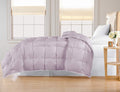 Blue Ridge Home Fashions, Inc. Microfiber White Goose FullQueen In Lilac Color Down/Down Down/Down Blend Comforter,