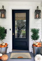 Uinhmop Boho Indoor Outdoor Entrance Welcome Door Mat Kitchen Mat Sunshine Sun Sunrise Sunset Outdoor Mat,Farmhouse Front Door P