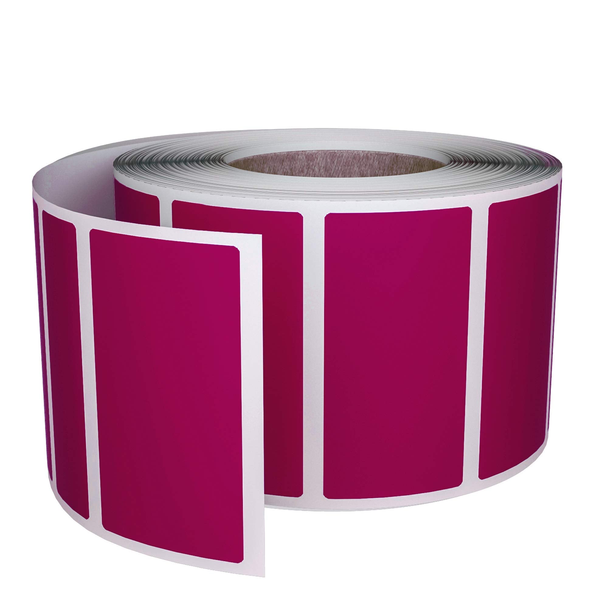 Royal Green Rectangular Color Coding Sticker Roll - Write On Labels For Folders, Organizing & More, 1.57' X 0.75' Stickers To
