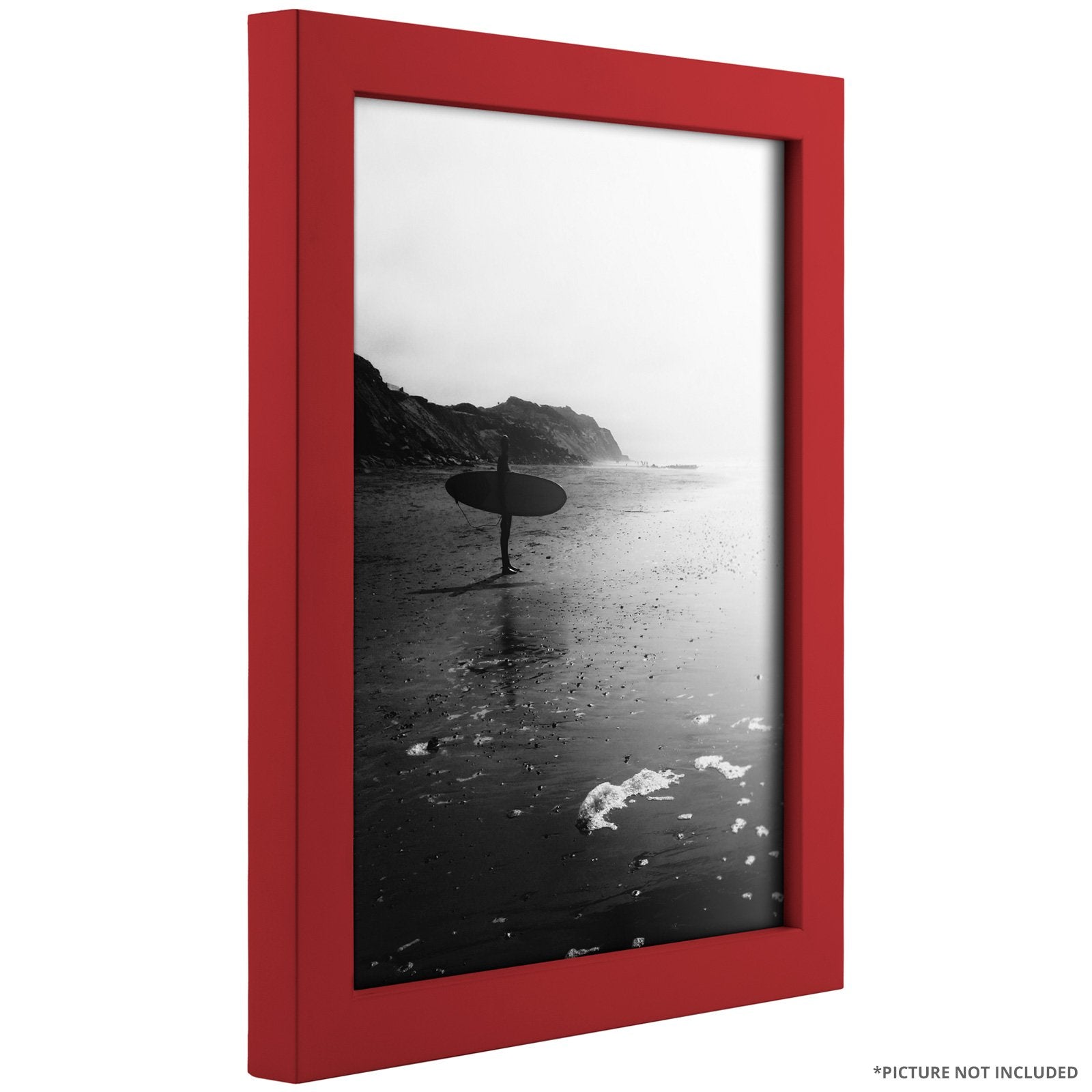 Craig Frames Confetti, Modern Red Picture Frame, 13 X 19 Inch