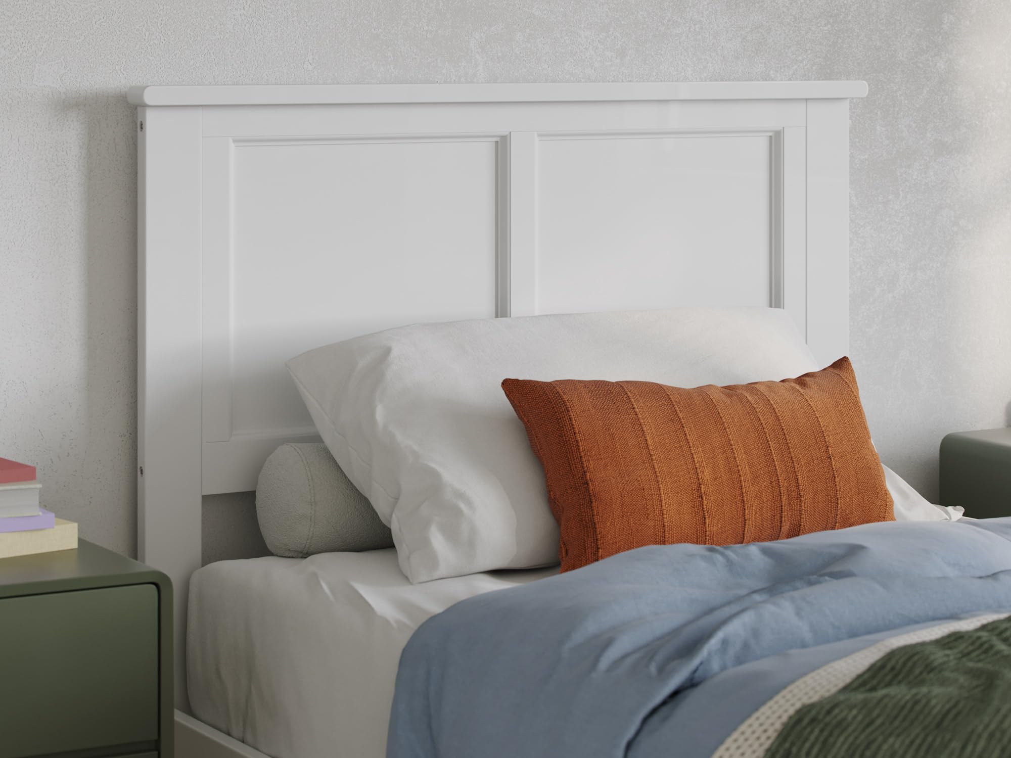 Afi, Charlotte Twin Xl Solid Wood Low Profile Platform Bed, White