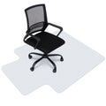 Super Deal Upgraded 48' X 36' Transparent Office Mat Chair Mat, Heavy Duty Carpets With Lip For Hardwood Floor, Rug Carpet Floor Computer Desk Low And Medium Pile Carpets