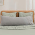 Bestouch 100% Washed Cotton Pillowcase For Hair And Skin Linen Feel Soft Comfortable Breathable 1 Pcs Pillow Case With Envelope
