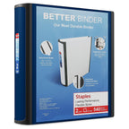 Staples Better Binder, 2-Inch, Blue
