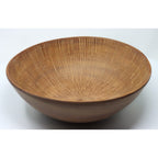 Seraphic 3Pc Large Decorative Bowl For Coffee Table Decor, Kitchen, Dining Room Centerpieces, Orbs/Balls Included, Light Brown