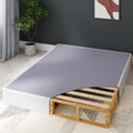 Zinus Edgar 8 Inch Bamboo Box Spring, Mattress Foundation, Sturdy Bamboo Structure, Low Profile, Easy Assembly, King