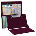 Whitecoat Clipboard - Nursing Edition (Wine, Bi-Fold)