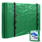 Ticonn Mattress Bags For Moving, Cali King Mattress Cover For Moving, Heavy Duty, Full-Around Handle With Adjustable Buckles, Mattress Storage Bag & Moving Supplies (Green, Cali King)