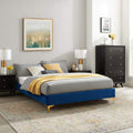 Modway Mod6307Nav Sutton King Performance Velvet Bed Frame, Navy