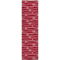 Harbor Ha7 Red Coastal Rug Runner 2' 3" X 7 ' 6"