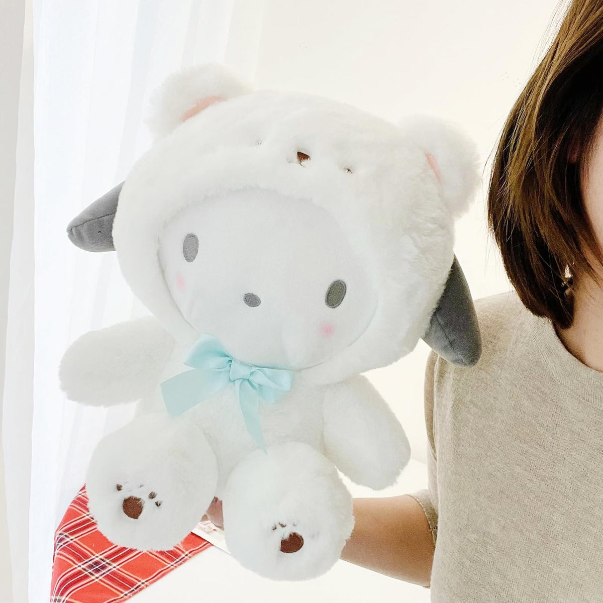 Cartoon Kawaii White Bear Cross-Dressing Series Plush,Soft Plush Doll Cute Soft Toys, Plush Pillow Stuffed Animals Toy Birthday