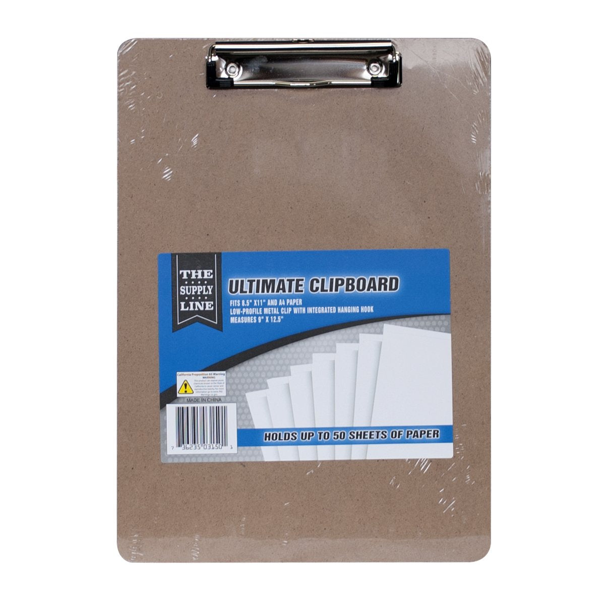 The Supply Line Ultimate Clipboard, 8.5 In. X 11 In.