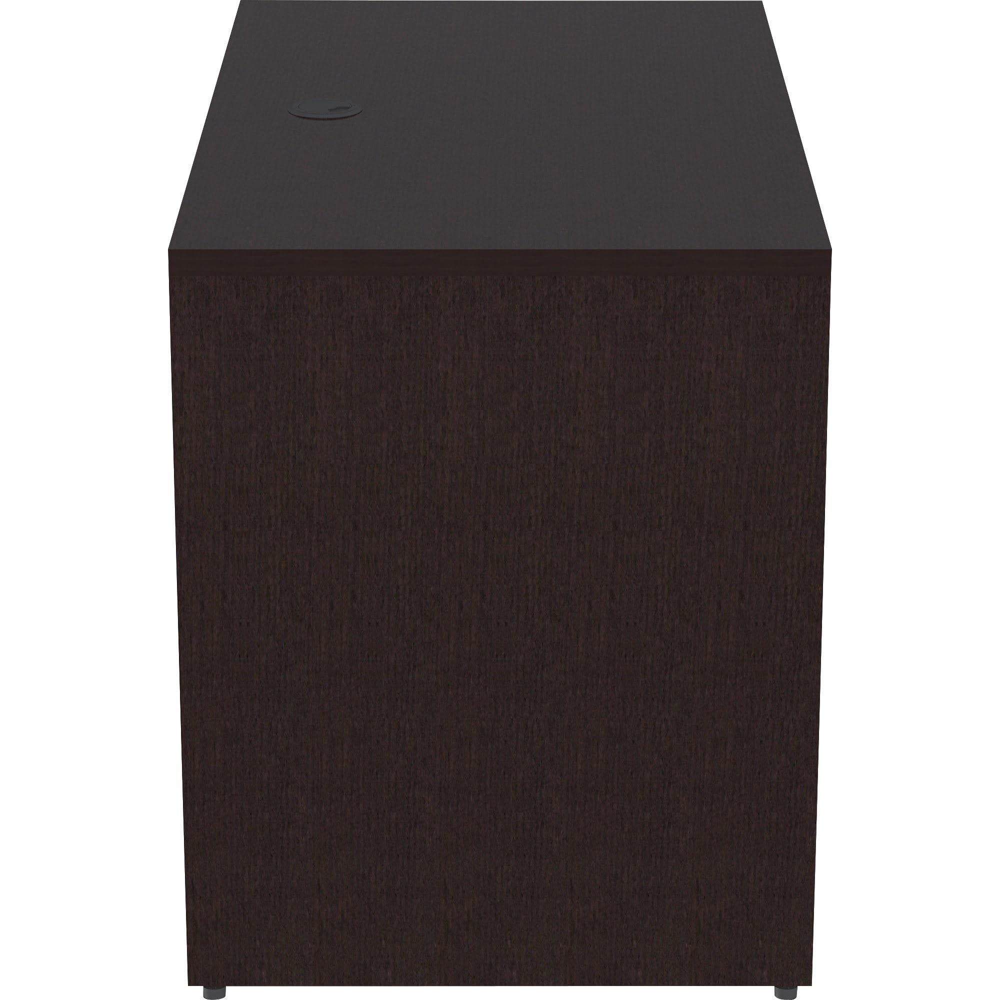 Lorell, Llr18216, Essentials Espresso Laminate Return Shell, 1 Each