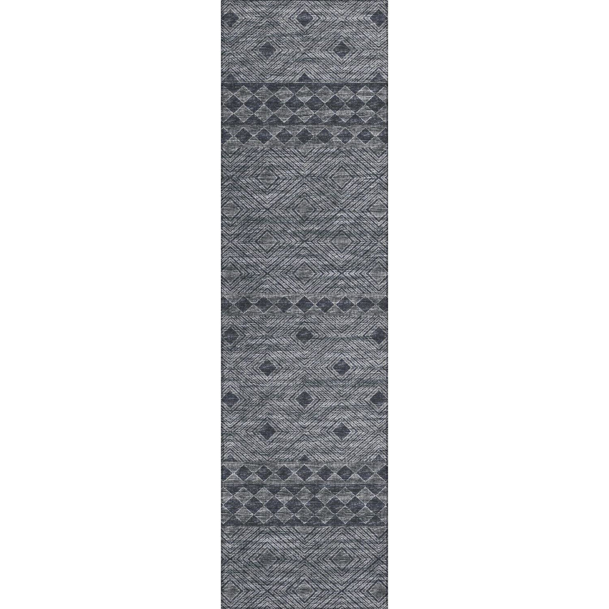 Sedona Sn1 Black Transitional Rug Runner 2' 3" X 7 ' 6"