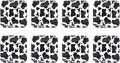 Beistle Cow Print Plates