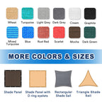 Vicllax 90% Shade Fabric Sun Shade Cloth Privacy Screen With Reinforced Grommets For Outdoor Patio Garden Pergola Cover Canopy 20X24 Ft, Dark Grey