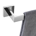 KOKOSIRI 16-Inch Single Towel Bar, Bathroom Kitchen Towel Holder, Wall Mounted SUS304 Stainless Steel Towel Rack, Polished Chrom