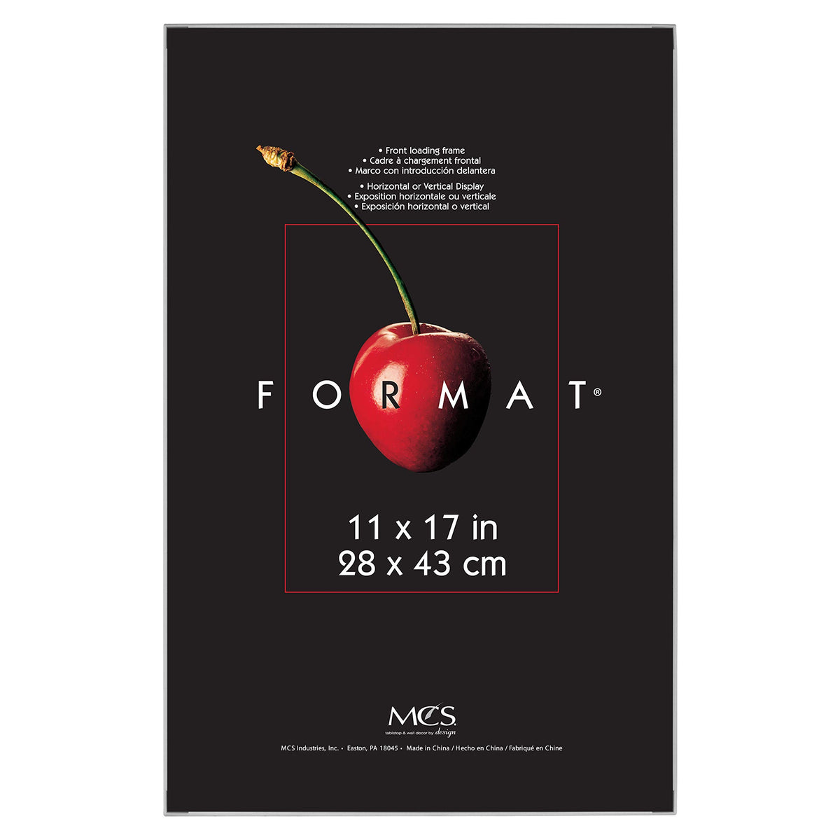 MCS Format Frame, White, 11 x 17 in, Single
