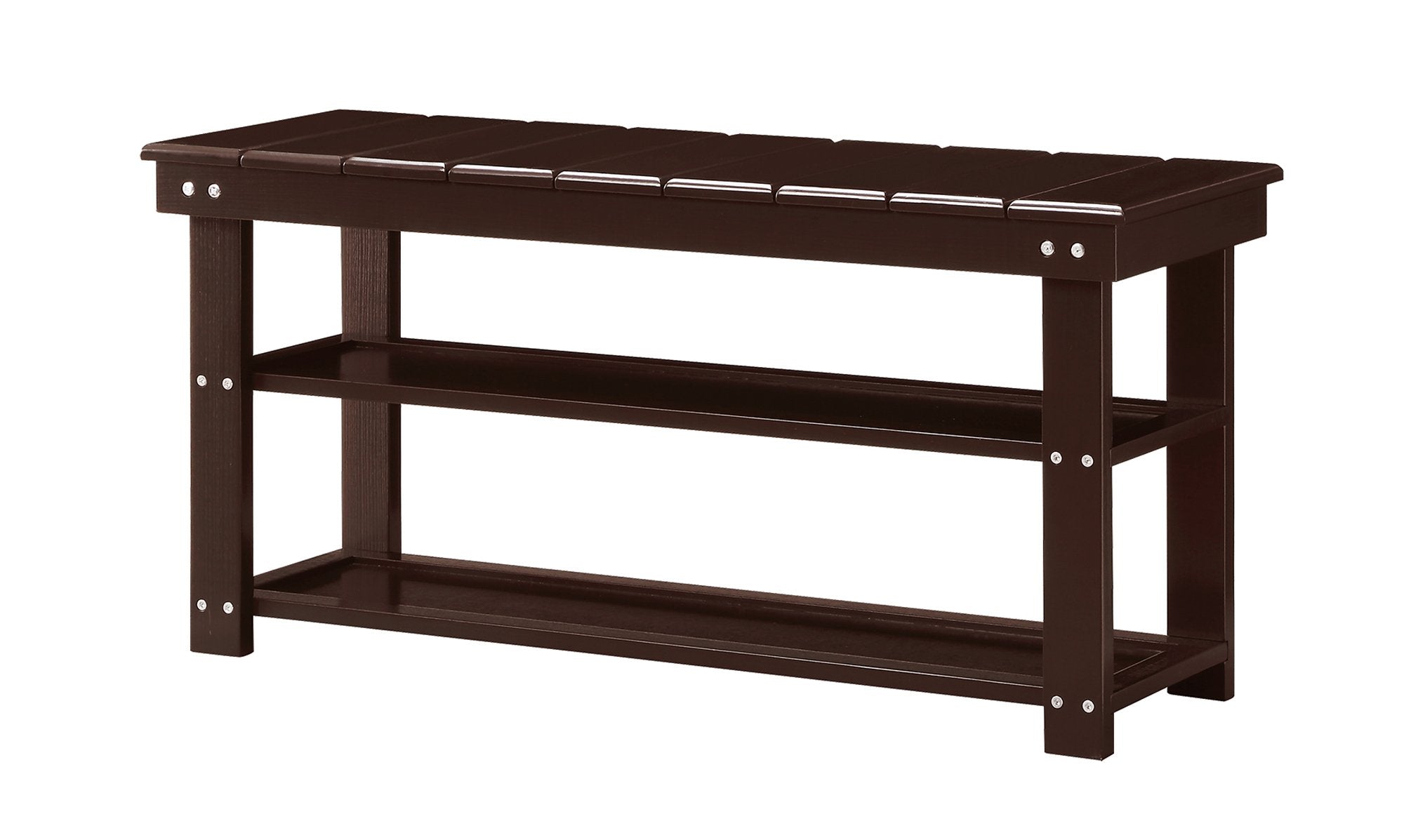 Convenience Concepts Oxford Utility Mudroom Bench, Espresso