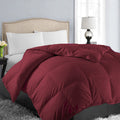 Easeland All Season Oversized King Soft Quilted Down Alternative Comforter Reversible Duvet Insert With Corner Tabs,Winter Summe