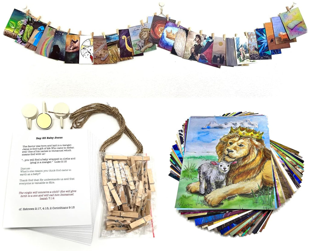 Line of the Savior Advent Calendar - with Soulfit Bible Devotional