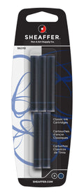 Sheaffer Skrip Fountain Pen Classic Ink Cartridge - Blue/Black (Five Per Card)