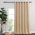 NICETOWN Sliding Door Curtain for Living Room, Blackout Patio Door Curtain & Drape Privacy Thermal Insulated Window Treatment fo