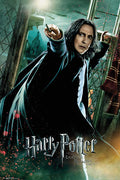 Harry Potter and the Deathly Hallows - Movie Poster/Print (Professor Severus Snape/Alan Rickman - Wand) (Size: 24 inches x 36 in