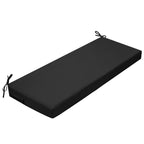 Idee-Home Outdoor Bench Cushion 42 Inch, Patio Bench Cushion Indoor, Patio Furniture Chair Pad, Porch Swing Cushion With Ties, B