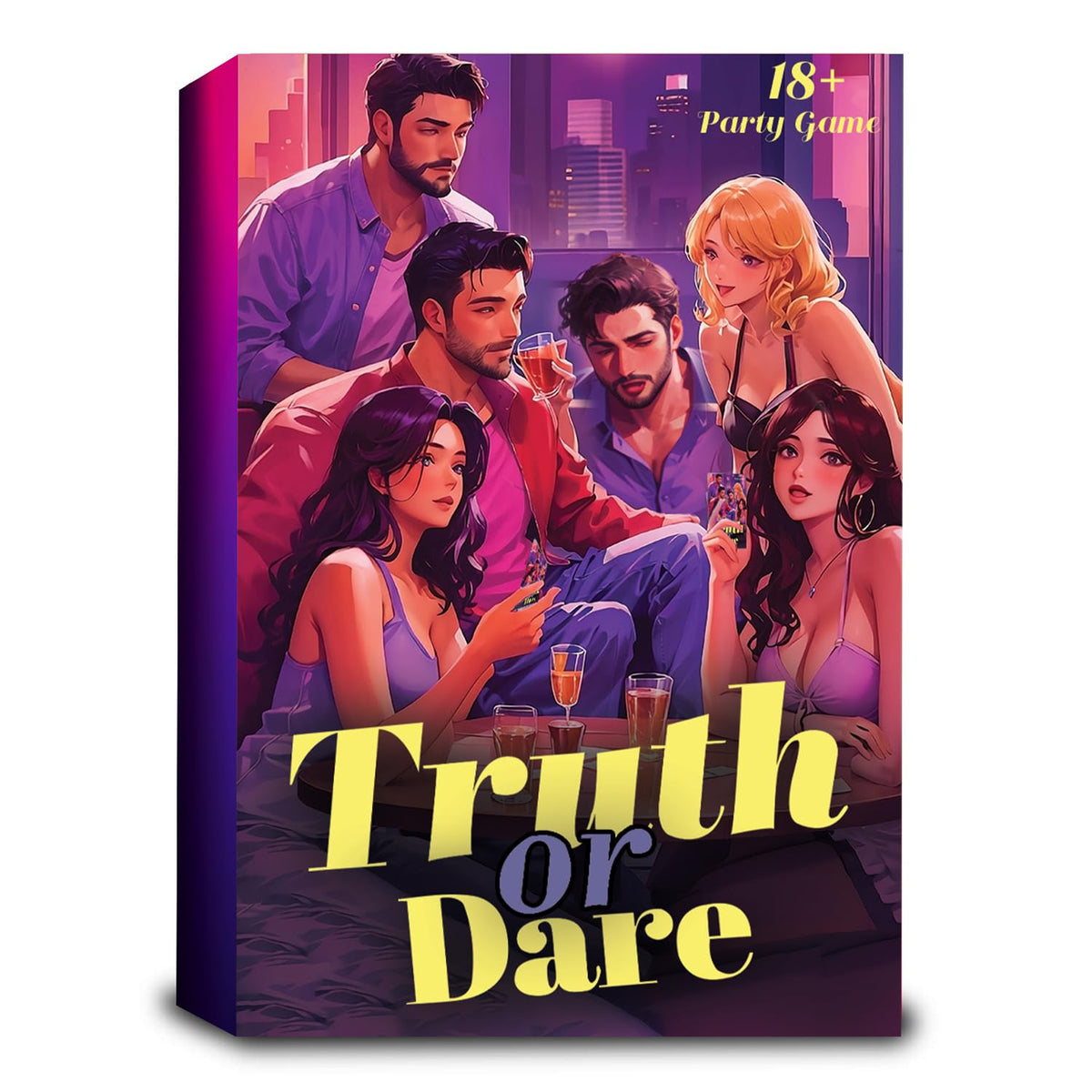 Visaan Truth Or Dare Cards For Parties, Game Night