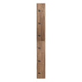 Kate and Laurel Growth Chart 6.5 Wood Wall Ruler, Rustic Brown