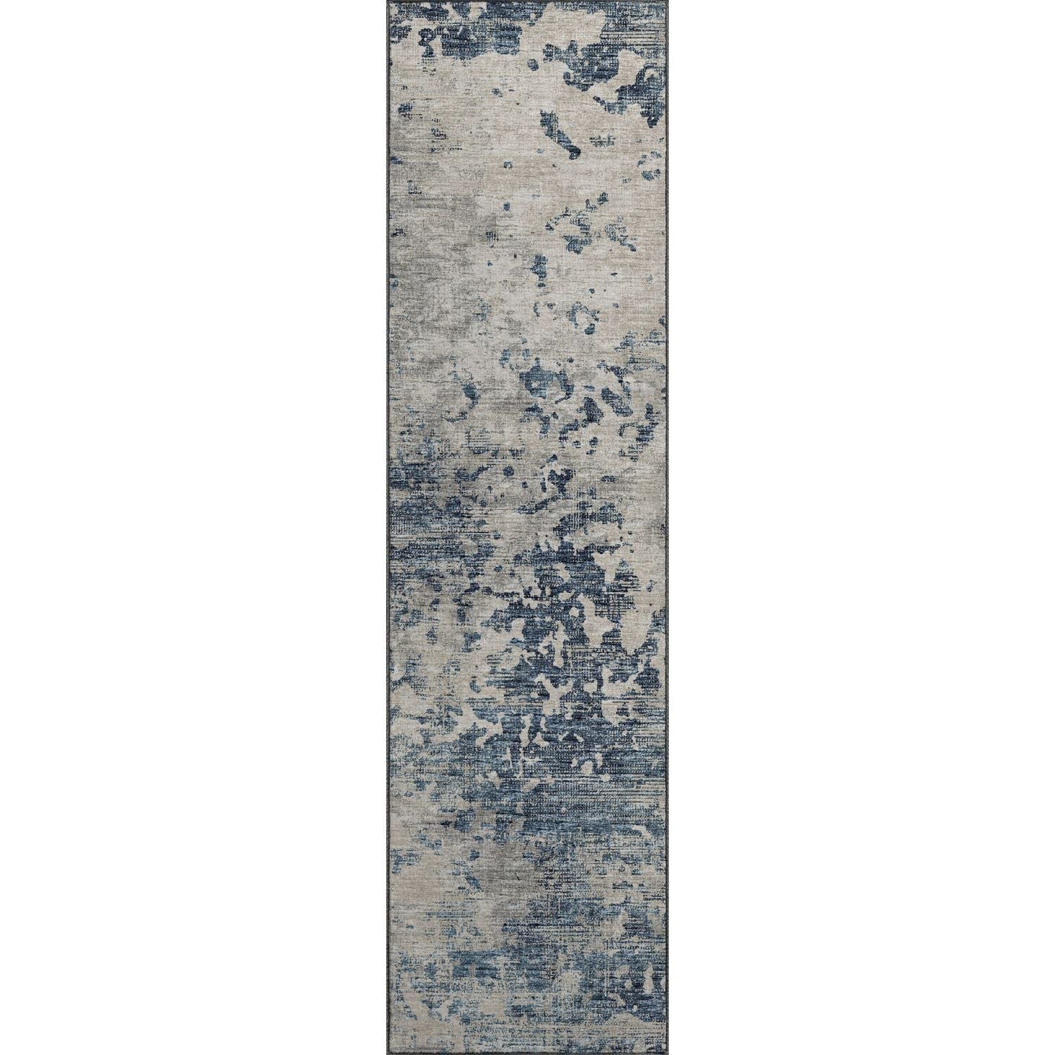 Camberly Cm5 Blue Casual Rug Runner 2' 3" X 7 ' 6"