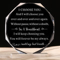 To My Man Gift for Him Fathers Gift Day Anniversary Birthday Gifts for Boyfriend I Love You Gift for Him Fiance Husband Keepsak