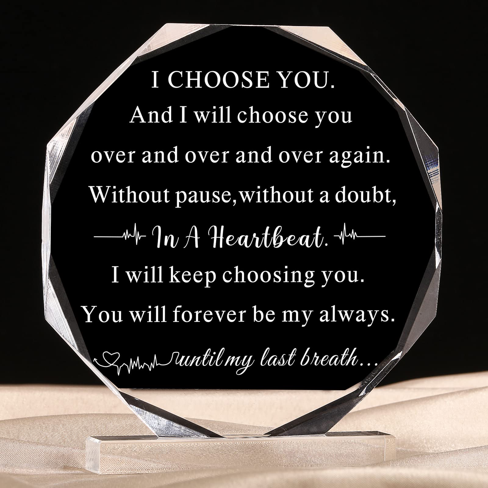 To My Man Gift for Him Fathers Gift Day Anniversary Birthday Gifts for Boyfriend I Love You Gift for Him Fiance Husband Keepsak