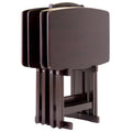 Winsome Wood Dylan Snack Table Espresso, 23.6W x 15.75D x 25.5H