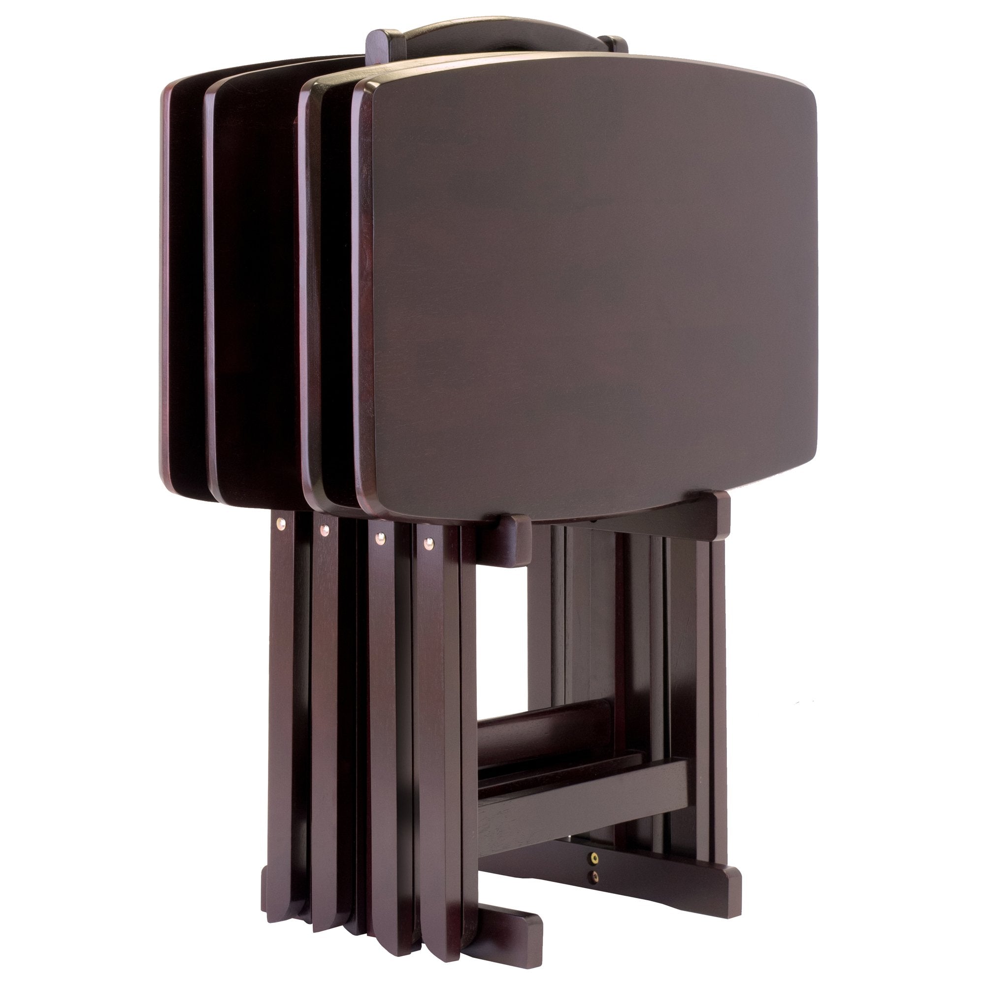 Winsome Wood Dylan Snack Table Espresso, 23.6W x 15.75D x 25.5H