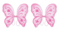 Beistle 2 Piece Nylon Fairy Wings, Pink