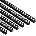 Yunsailing 150 Pack Plastic Binding Combs Plastic Binder Comb Ring 19 Ring Binding Spines Letter Size Spiral Coils For Notebook