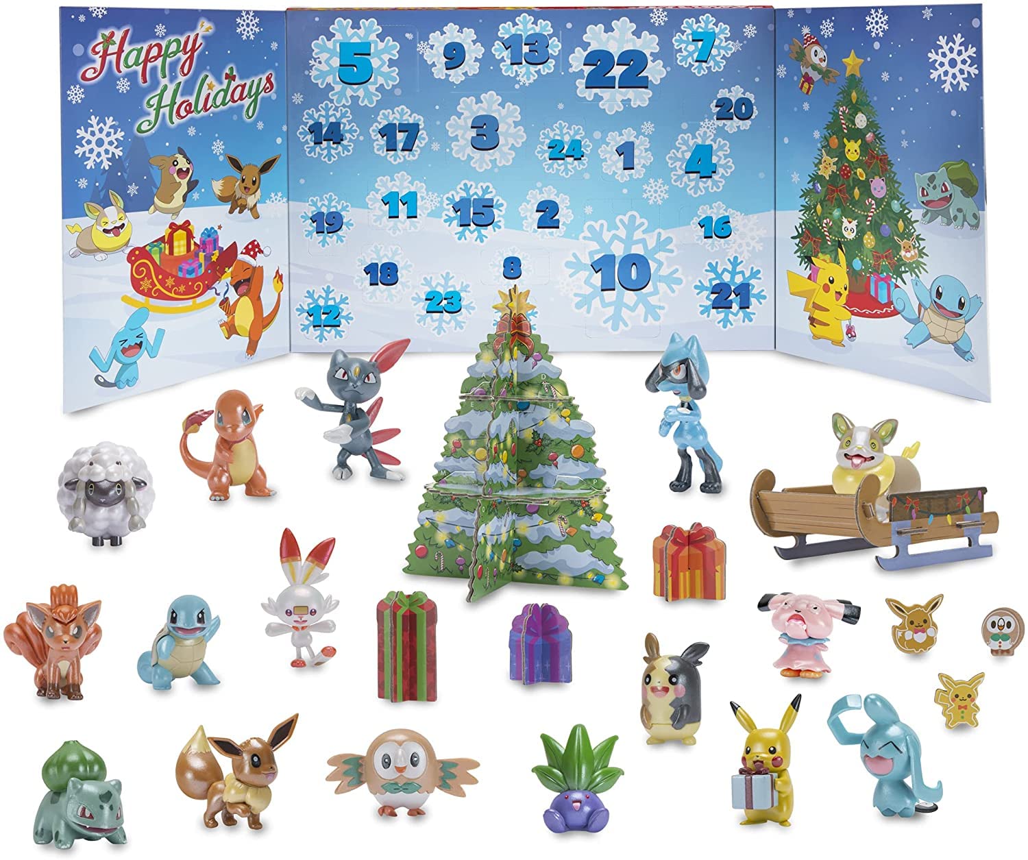 Baby Born AB Gee Pokemon Advent Calendar, Red, PKW2351