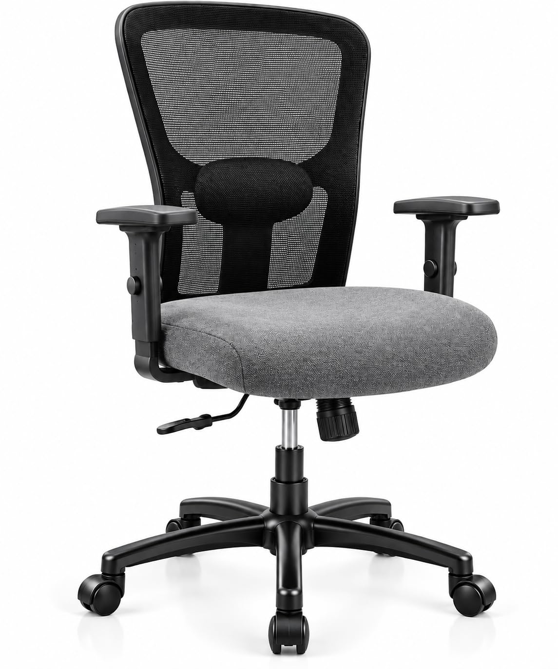 Sass Fusion Jazz Prime Mid Back Ergonomic Mesh Office Chair With Multilock Synchro Tilt & 2D Lumbar Support, Compatible With Ho