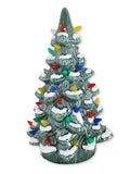 LIGHTED PORCELAIN CHRISTMAS TREE